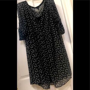 Black and White Diamond Print Dress.